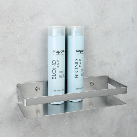 Металлическая полка Fixsen Hotel FX-31003F матовый хром фото