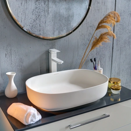 Накладная раковина Montebianco Conca 540 12020 54x36 фото