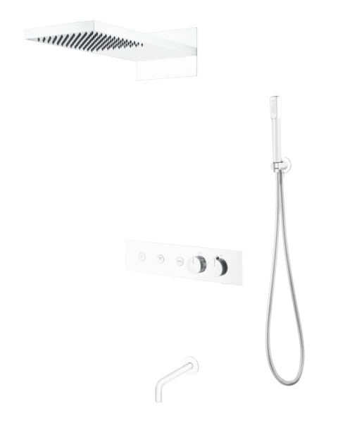 Душевая система для скрытого монтажа Boheme Fusion 131-2-MW фото