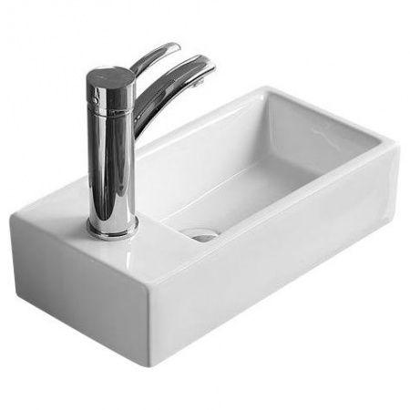 Накладная раковина CeramaLux N D1043 40х20 фото