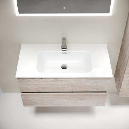 Тумба под раковину Sancos Urban UR90EG дуб галифакс натуральный фото