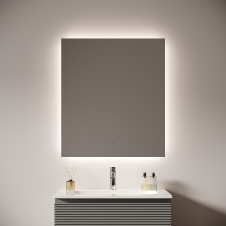 Зеркало с подсветкой Sancos Square 2.0 SQ2.800 80x70 фото