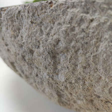 Накладная раковина из речного камня RS01455 (46*41*15) фото