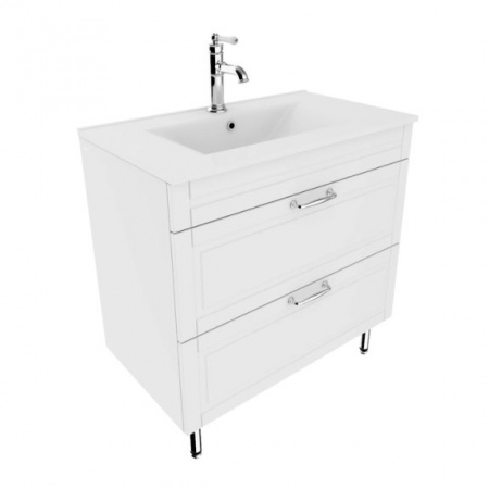 Тумба с раковиной Iddis Oxford OXF80W0i95K 80 см фото