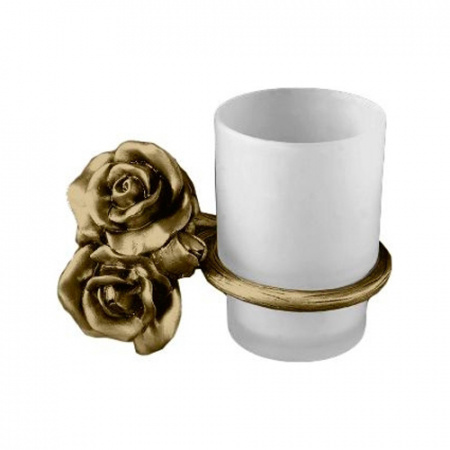Стакан для зубных щеток Art&Max Rose AM-B-0914-B бронза фото