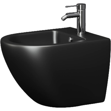 Биде Ceramica Nova Metropol CN4003MB подвесное Черное фото
