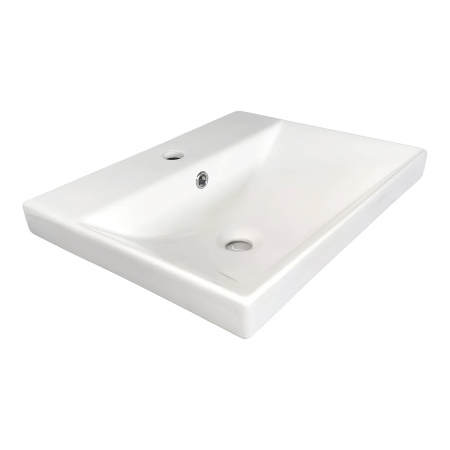 Тумба с раковиной Comforty Селенга-50 00-00022684CF белый глянец фото