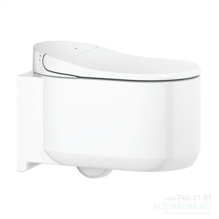 Комплект Grohe Sensia Arena 118922 подвесной унитаз с биде + инсталляция + кнопка фото