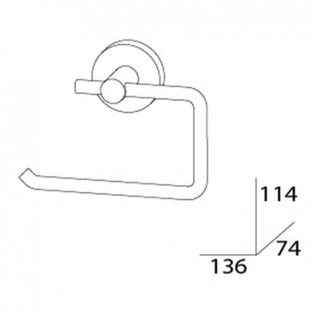 Держатель туалетной бумаги Artwelle Harmonia HAR 047 фото