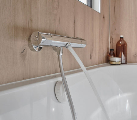 Термостатический смеситель для ванны с душем Jacob Delafon Metro E24395-CP фото