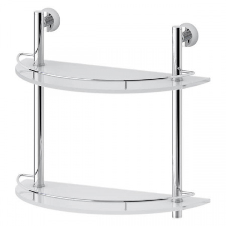 Полка полукруглая с ограничителем двойная FBS Vizovice VIZ 081 40 см фото