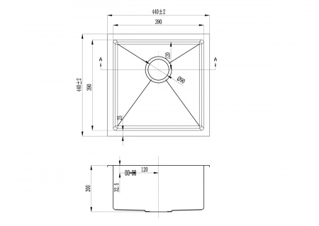 Мойка кухонная Zorg Inox RX RX-4444 фото