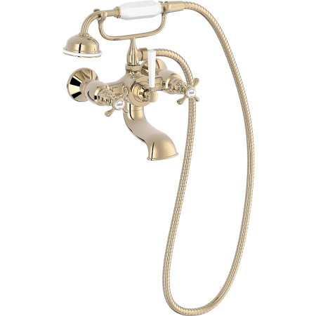 Смеситель для ванны с душем Jacob Delafon Cleo1889 E24313-BGG золото фото