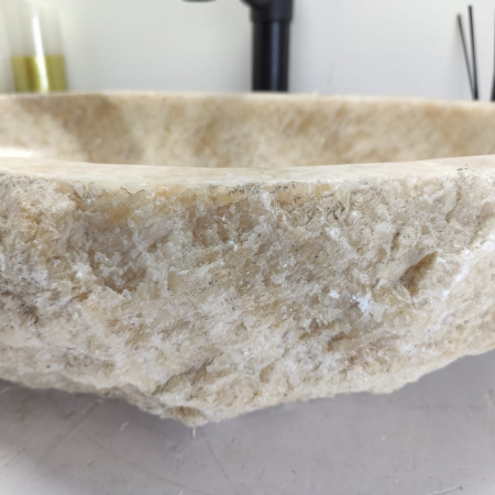 Накладная раковина из оникса Erozy Yellow EO-00777 (67*41*15см) фото