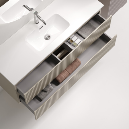 Тумба под раковину Sancos Snob R SNR120/39CE Beige Soft фото