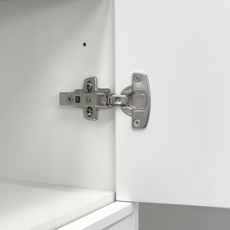 Шкаф-пенал Comfortу Мадрид-40 00-00017873 белый матовый фото