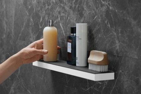 Полка Hansgrohe Rainfinity Shelf 500 26844000 белая фото