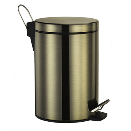 Мусорное ведро для ванной с педалью WasserKRAFT 5L К-645 фото