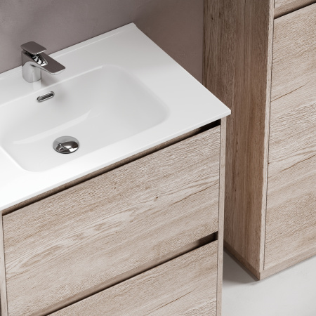 Тумба под раковину Sancos Libra Floor LB70FEG дуб галифакс натуральный фото