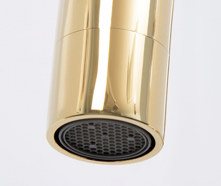 Смеситель для кухни WasserKRAFT Sauer 7107 глянцевое золото фото