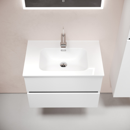 Тумба под раковину Sancos Urban UR70W белый глянец фото