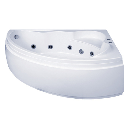 Ванна акриловая с гидромассажем Bas Лагуна 170x110 R фото
