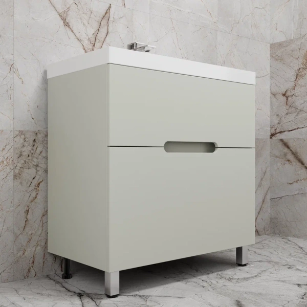 Тумба напольная Style Line Матис 80 ЛС-00002438 олива фото