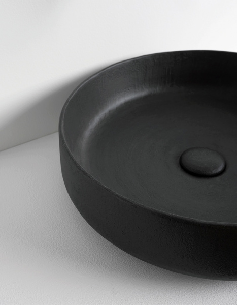 Накладная раковина Artceram Cognac COL001 21 00 nero germania фото