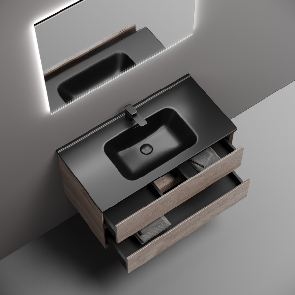 Тумба под раковину Sancos Marmi 2.0 MR2.090EG дуб галифакс натуральный фото