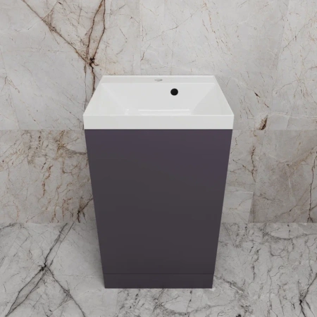 Тумба напольная Style Line Моно ЛС-00002451 графит нубук фото