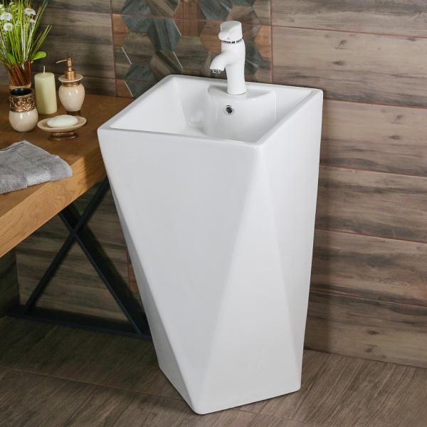 Напольная раковина Melana MLN-B156 47x47 фото