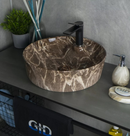 Накладная раковина GID MNC536 45х45 фото