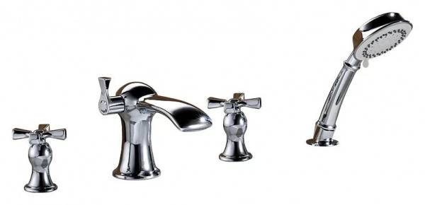 Смеситель на борт ванны Lemark Benefit LM2541C фото