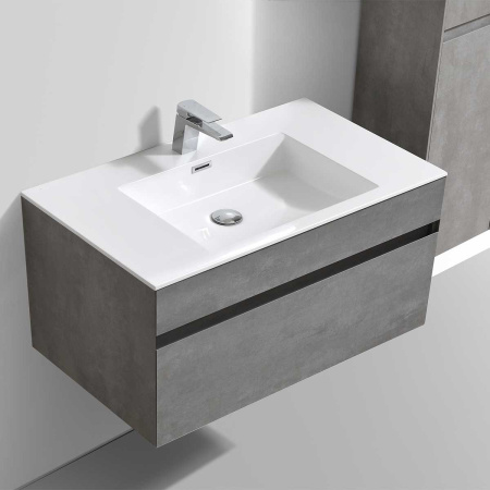 Тумба под раковину Vincea Chiara 100 VMC-1C100CT Cement фото