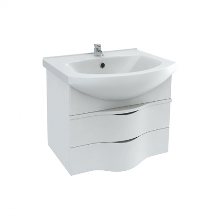 Тумба Bas Опера с раковиной Rosa Elegance 55 см фото