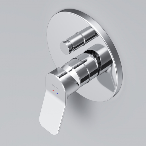 Смеситель для ванны и душа, монтируемый в стену Am.Pm X-Joy F85A45000 фото