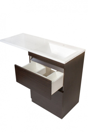 Тумба под раковину Style Line Даллас 120 Люкс Plus венге фото
