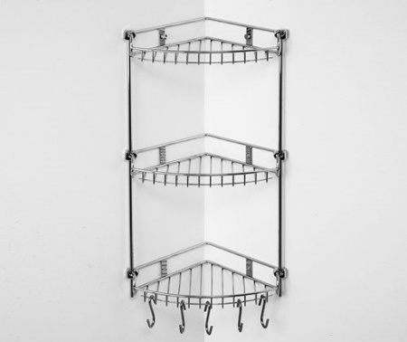 Полочка-решетка угловая WasserKRAFT K-1233 фото