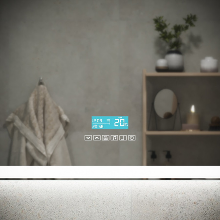 Зеркало с многофункциональной панелью управления Sancos City 2.0 CI2.900 фото