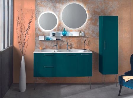 Раковина Jacob Delafon Odeon Rive Gauche EXAT112-Z-00 121х51 фото