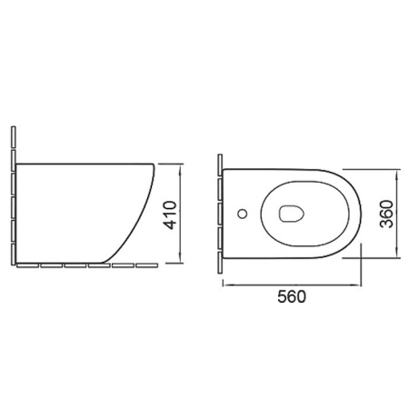 Биде напольное SantiLine SL-5051 фото