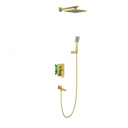 Душевая система скрытого монтажа Timo Saona SX-3069/17SM золото матовое фото