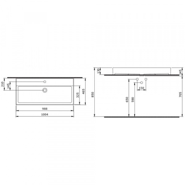 Накладная раковина Bocchi Milano 1378-001-0126 белая фото
