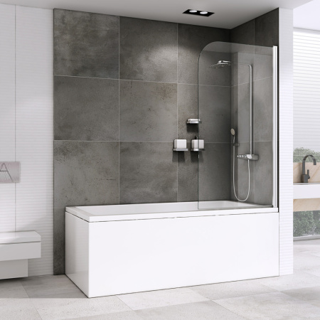 Шторка на ванну ABBER Ewiges Wasser AG52080 80 см фото