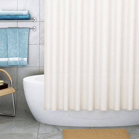 Текстильная шторка для ванной WasserKRAFT Vils SC-10101 фото