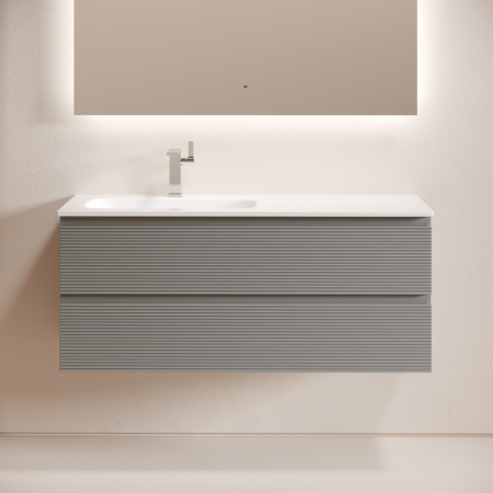 Тумба под раковину Sancos Folk FL120LES Ergraut soft фото