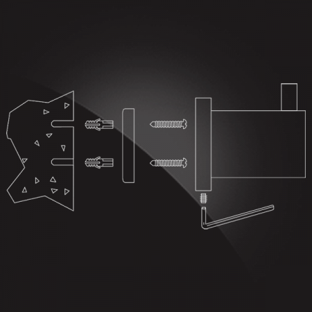 Держатель для фена Elghansa Carrington CRG-890-New фото