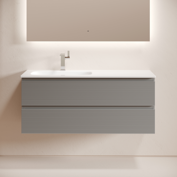 Тумба под раковину Sancos Folk FL120LES Ergraut soft фото