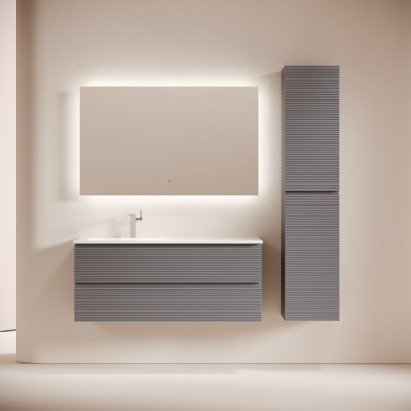 Тумба под раковину Sancos Folk FL120LGS Grey soft фото