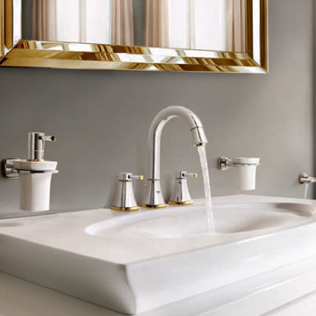 Смеситель для раковины двухвентильный Grohe Grandera 20389IG0 фото